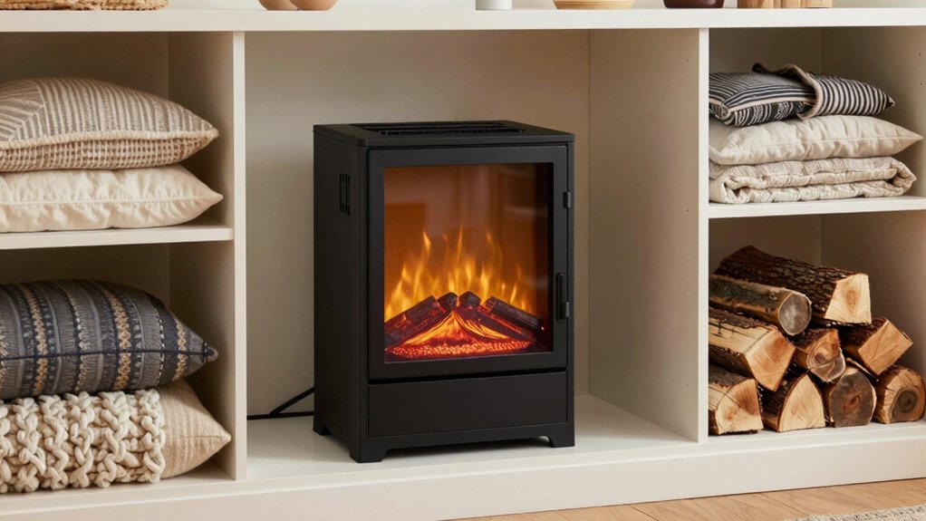 store fireplace carefully and safely