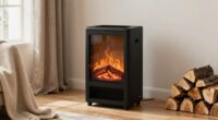 storing portable fireplace safely