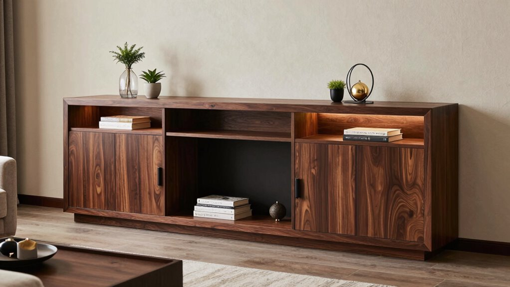 stylish functional fireplace storage
