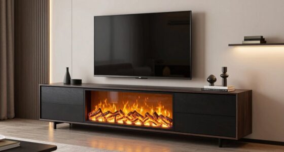 top 13 electric fireplace consoles