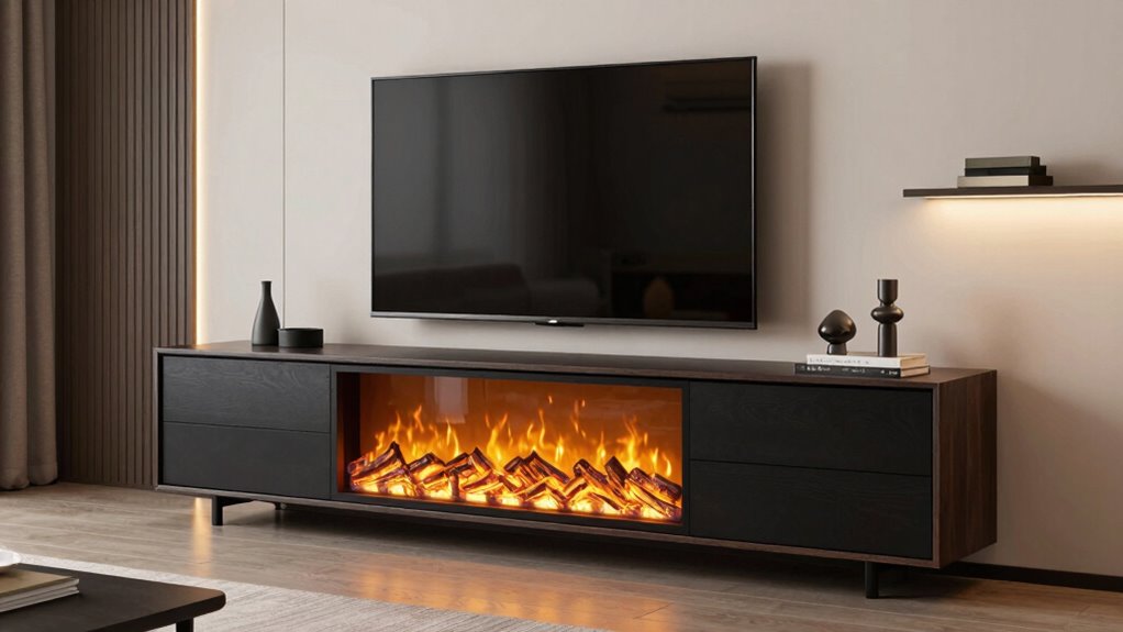 top 13 electric fireplace consoles