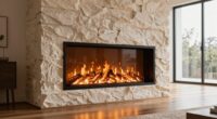 top 74 inch electric fireplaces