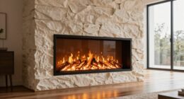 top 74 inch electric fireplaces