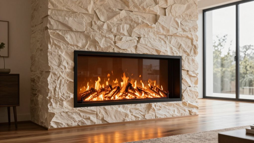 top 74 inch electric fireplaces