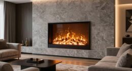 top 84 inch electric fireplaces