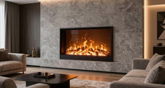 top 84 inch electric fireplaces