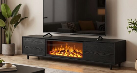 top 8 electric fireplace stands