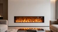 top adjustable electric fireplaces