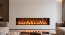 top adjustable electric fireplaces