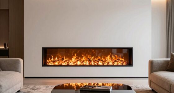 top adjustable electric fireplaces