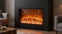 top adjustable electric fireplaces