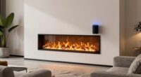 top alexa compatible electric fireplaces