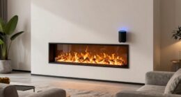 top alexa compatible electric fireplaces