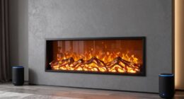 top alexa compatible wall fireplaces