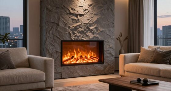 top apartment electric fireplaces