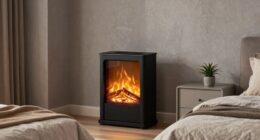 top bedroom electric fireplaces