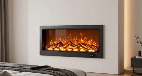 top bedroom electric fireplaces