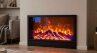 top colorful electric fireplaces