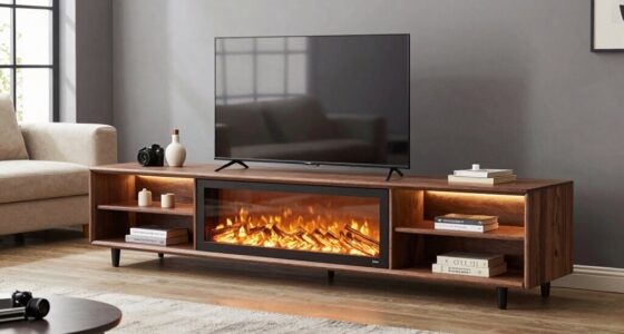 top corner fireplace stands