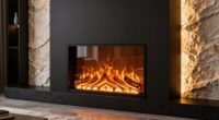 top custom looking electric fireplaces