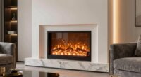 top designer electric fireplaces