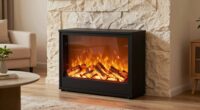 top easy assembly electric fireplaces