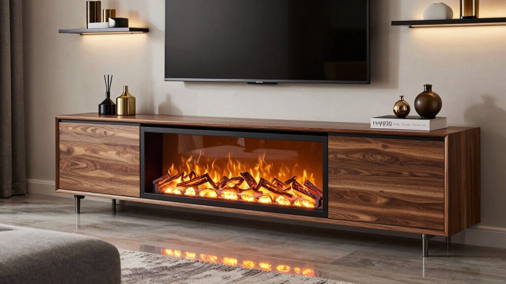 top electric fireplace centers