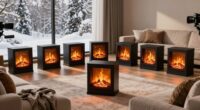 top electric fireplace options