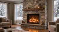 top electric fireplaces for large spaces