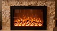 top electric fireplaces safety