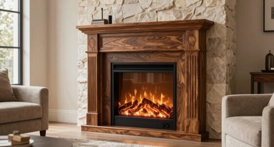 top electric fireplaces with mantels