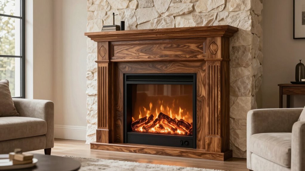 top electric fireplaces with mantels
