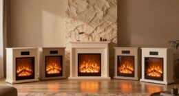 top energy saving electric fireplaces