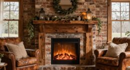 top farmhouse electric fireplaces