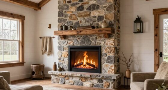 top farmhouse electric fireplaces