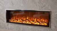 top glass ember electric fireplaces