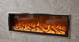 top glass ember electric fireplaces