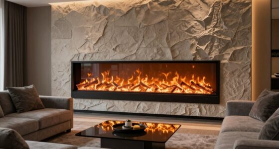 top heavy duty electric fireplaces