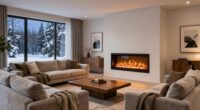 top large room electric fireplaces