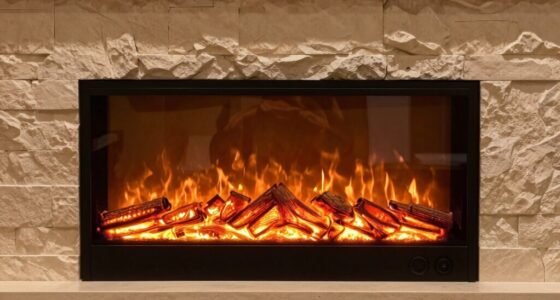 top led ember fireplaces
