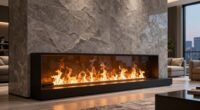 top luxury electric fireplaces