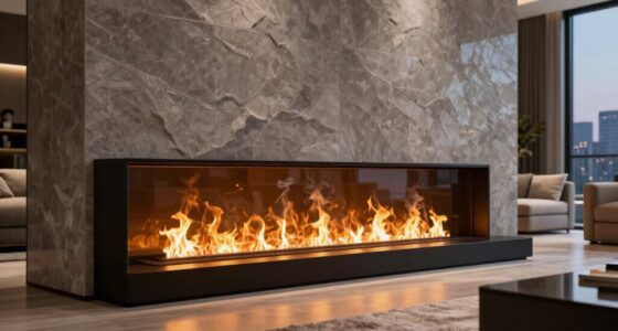 top luxury electric fireplaces