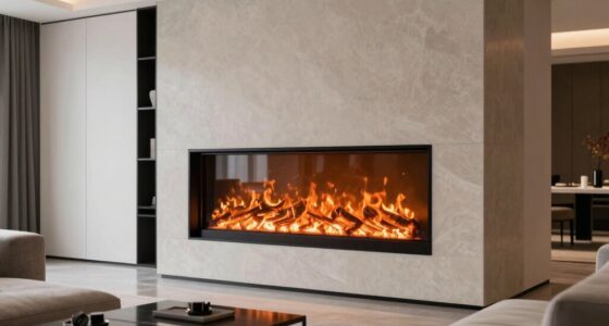top luxury electric fireplaces