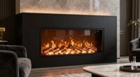 top luxury electric fireplaces