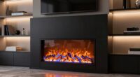 top media wall electric fireplaces