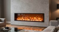top modern electric fireplaces