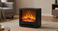 top portable electric fireplaces
