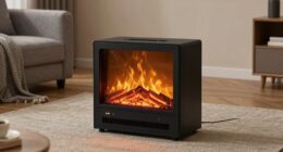 top portable electric fireplaces