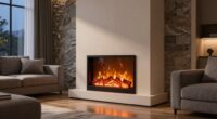 top quiet electric fireplaces