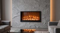 top quiet wall mounted fireplaces